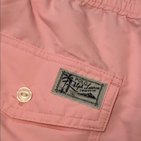 Ralph Lauren NWT Pink Swim Trunks Men’s - Picture 7 of 7